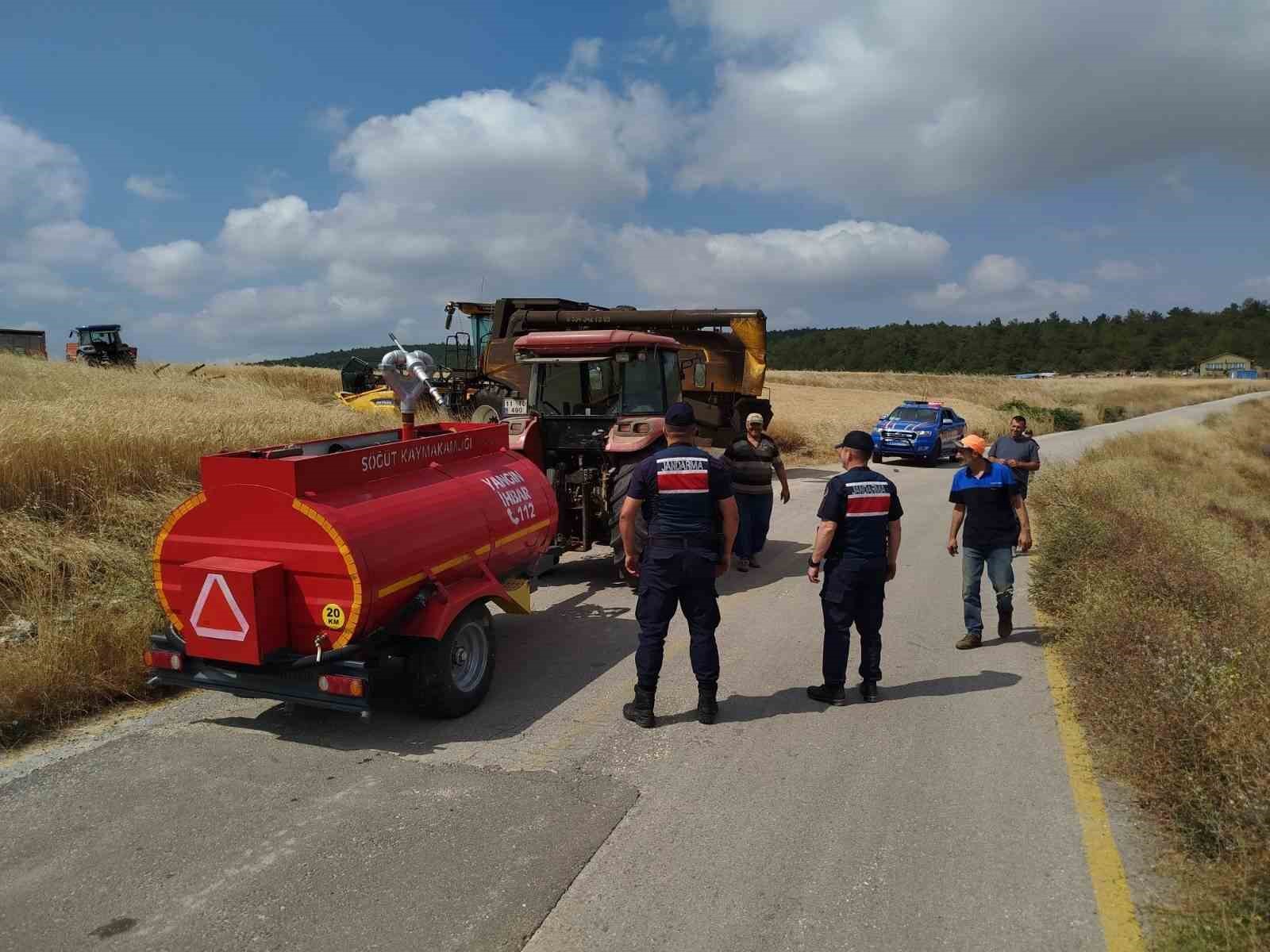 Yangınlara karşı tarlalarda denetim
