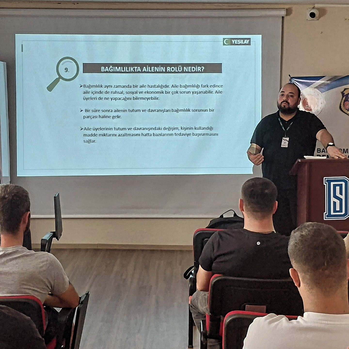 YEDAM’dan Bandırma’da bağımlılıktan korunma semineri
