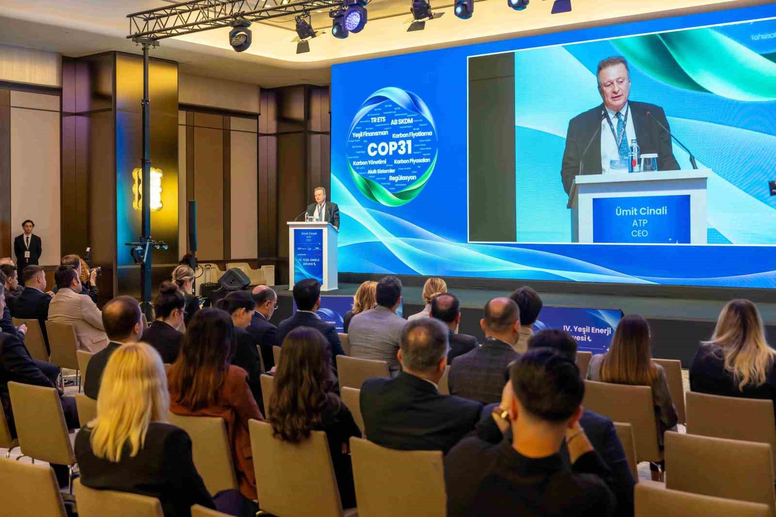 Yeşil Enerji Zirvesi’nde enerji, karbon ve finansmanın geleceği konuşuldu
