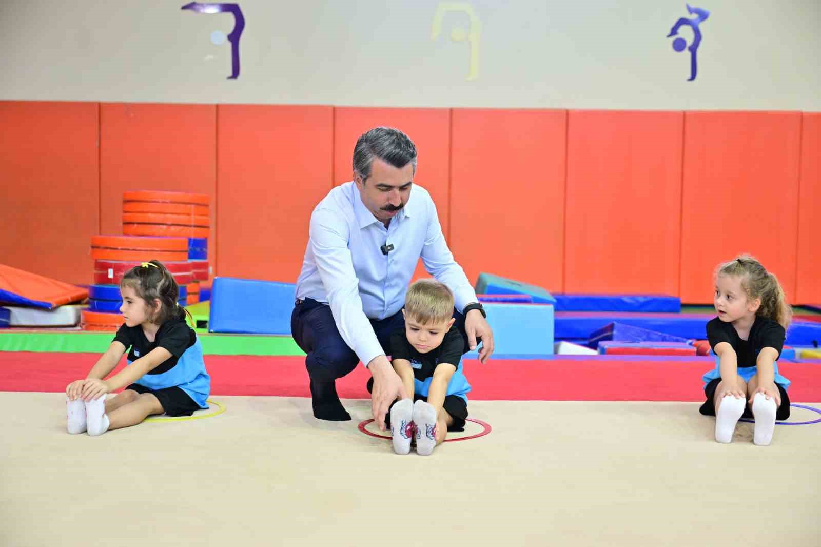 Yıldırım’da çocuklar sporla büyüyor

