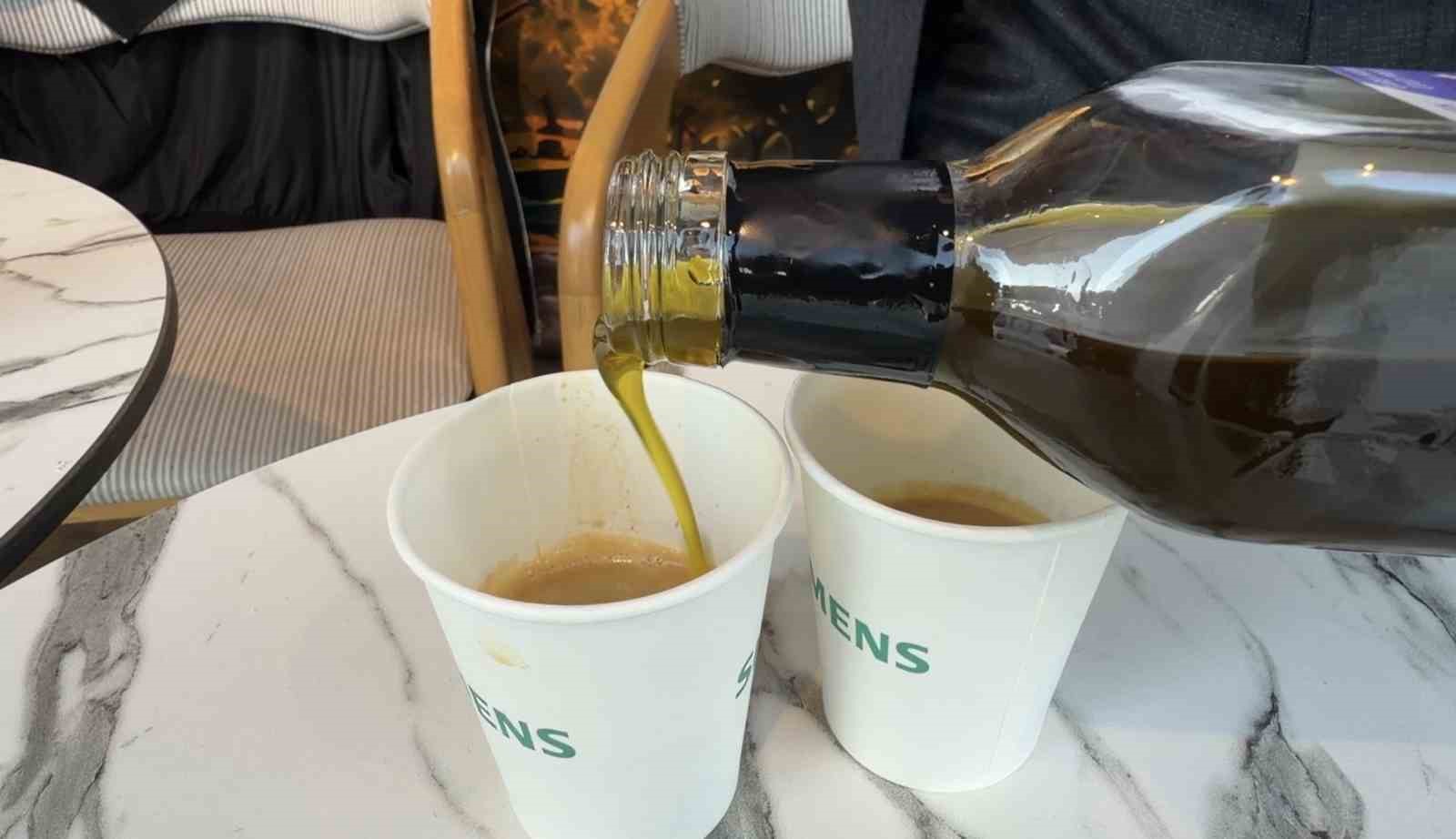 Zeytinyağlı kahve olur mu demeyin, bu da oldu
