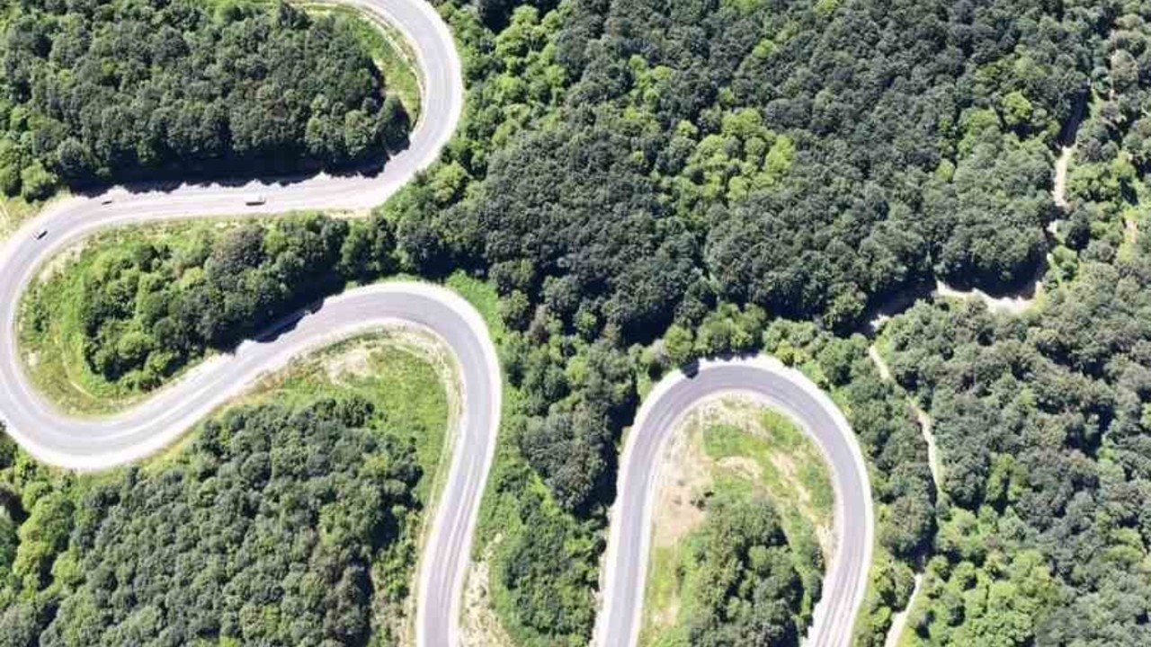 Bursa ormanlarında kartpostallık görüntüler